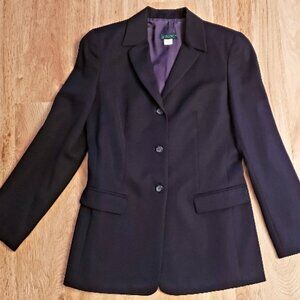 J Crew Navy Wool Blazer jacket Ladies Size 4